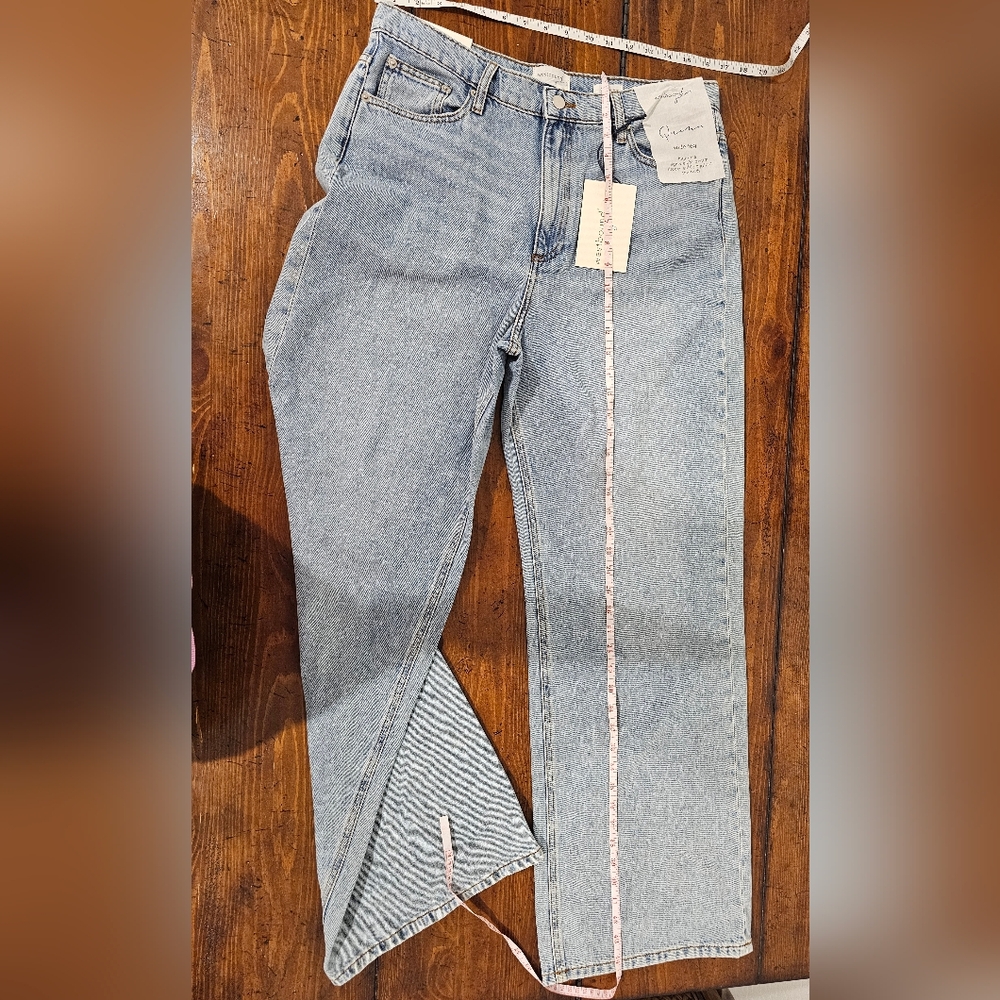 NWOT Westbound High Waist Wide Leg Jeans Cotton Women's Size 14 LONG - Picture 5 of 5
